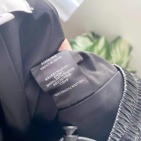 LPA Kendra Patent Leather Jogger Pants