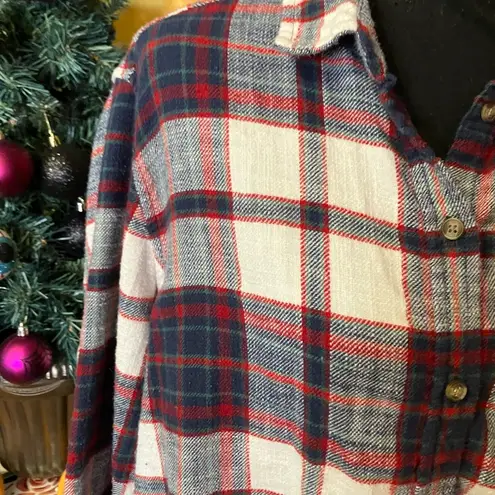 American Eagle  extra large plaid, women’s flannel shirt, BoHo