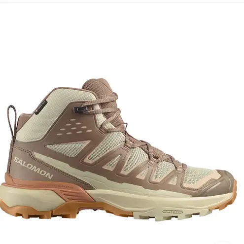 Salomon X Ultra 360 Edge Mid Boot In Shortbread Women's Size 10 NWT