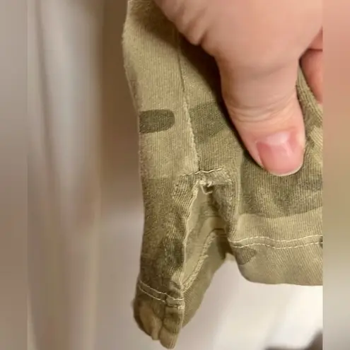 Current/Elliott  Green Camo Muscle Tank Size 0