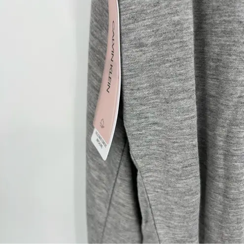 Calvin Klein  Pure Lounge Open Hoodie in Grey Heather NWT Size Medium