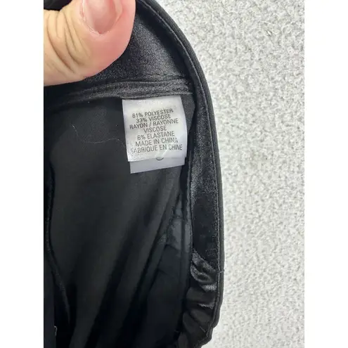 Elie Tahari Dress Pants Womens 22W Black Theora Straight Leg Career Classic NWT