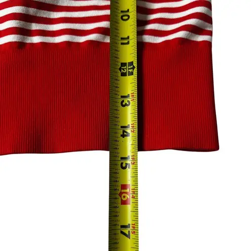 Offline by Aerie Red/White Striped Seamless Crop Top Women's Top Sz Medium 72 - Image 5
