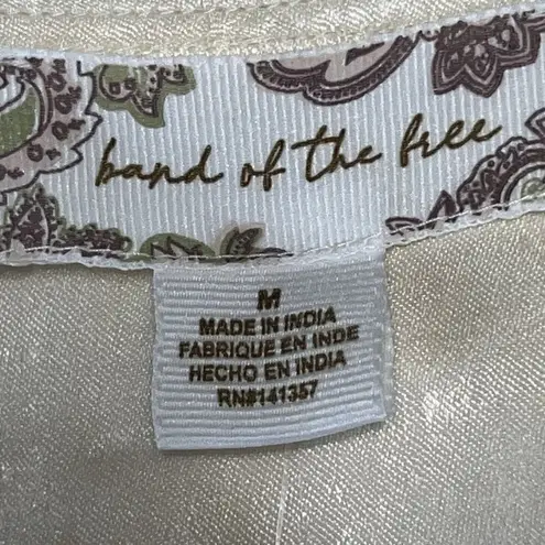 BOG Band of the Free Ivory Long Sleeve V