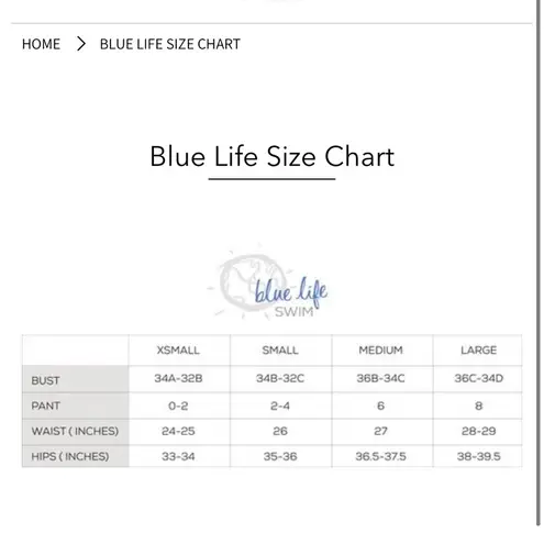 Blue Life  One Piece Bathing Suit