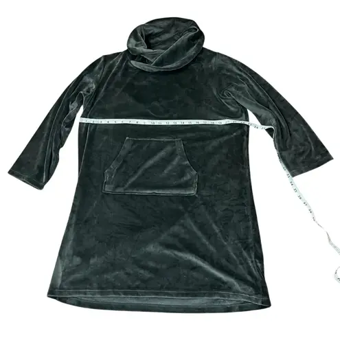 Softies by Paddi Murphy Snuggle Lounger Dress L / XL in Charcoal Grey Gray