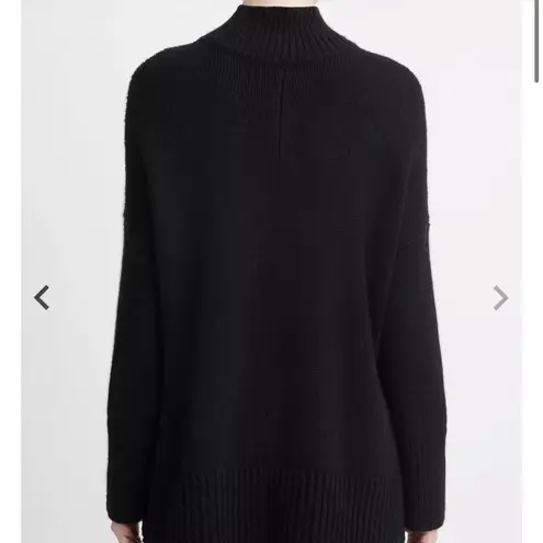 Vince  Wool and Cashmere Trapeze Turtleneck Sweater