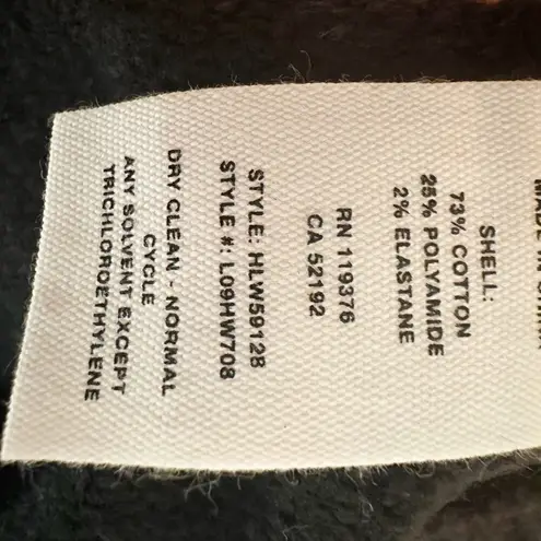 Helmut Lang Brushed Skirt Cloud Size Medium Black