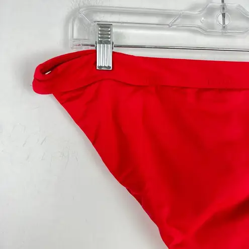 ANDIE NWT Swim The Banded Cheeky Flat Bottom Bikini Cherry Red Size Small S NEW