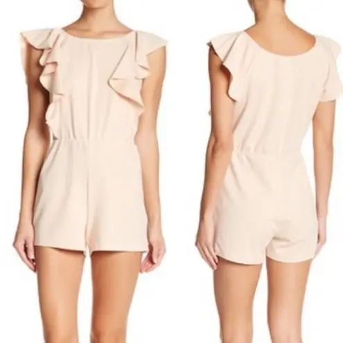 The Vanity Room Ruffle Romper Sand Large 🆕