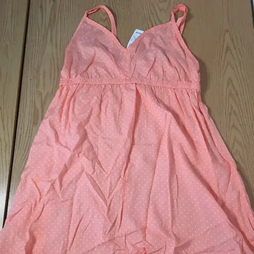 New Women’s La Vie en Rose Chemise Pajama Gown Viscose Pink Size Small