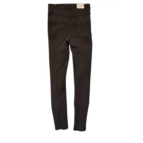 Cheap Monday High Spray Black Stone Skinny Jeans, Sz 24/25