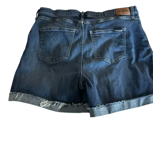 Calvin Klein Jeans Blue Jean Shorts Relaxed Fit