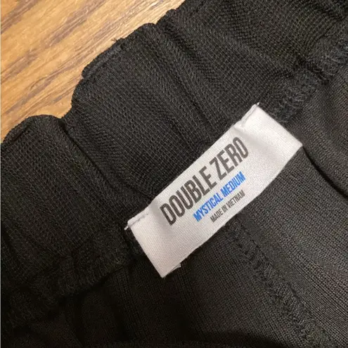 Double Zero  high waist waffle knit pants. Size Medium