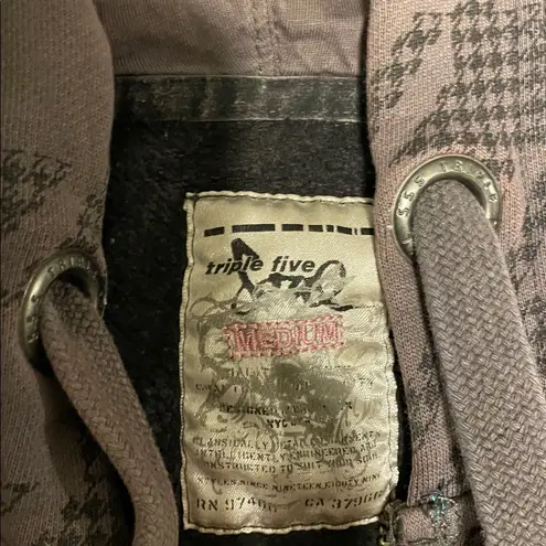 GUC Vintage 90s Triple Five Soul Hoodie Gray Size M