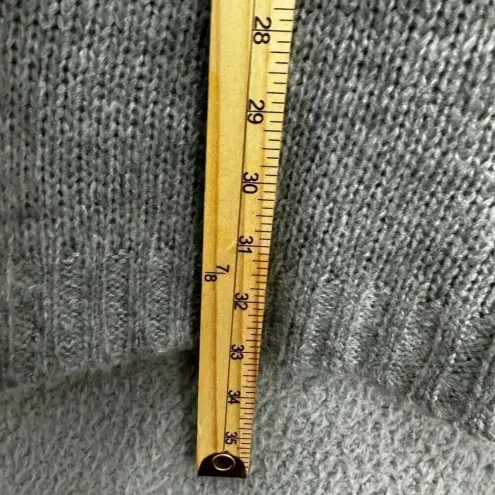 SheIn  sweater‎ dress womens small orange gray colorblock oversized boho layers