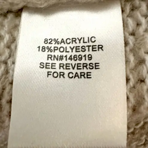 Freshman 1996 Cardigan Sweater Tan Size M