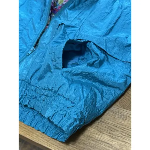 Forenza Accept No Substitutes Women Jacket Size Large Pockets Button Zip Vintage