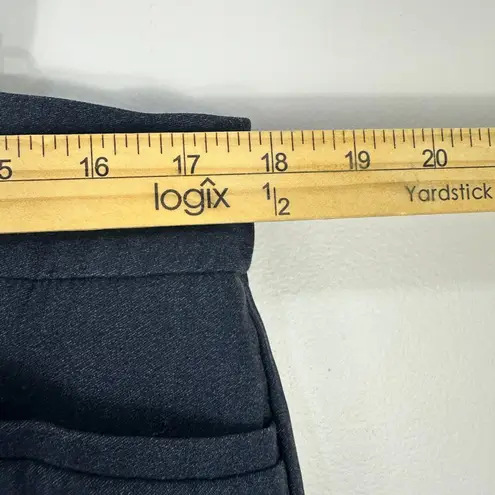 Chico's  Pull On Pants 16R Navy Slim Ankle Stretch Office Career Chic Minimalist thumbnail 5