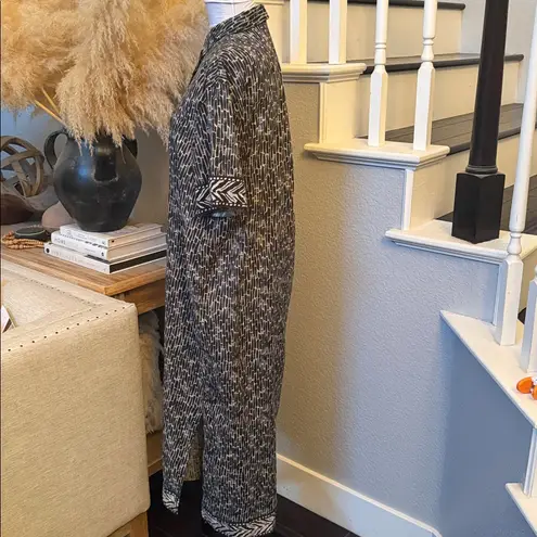 Garnet Hill Button Down Textured Gauze Cover-Up Dress Size Small