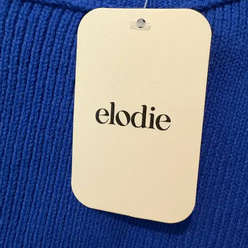Elodie  Aida Royal Blue Crew Neck Sweater