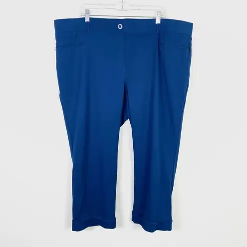 Betabrand (3XL Petite) Cosmo Light Dress Pant Yoga Pant Trousers Seaglass Blue