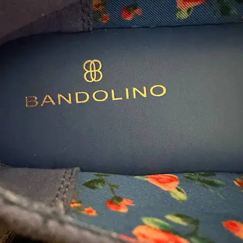 Bandolino Haryper Blue Denim Espadrille Flats with Bow NWOT