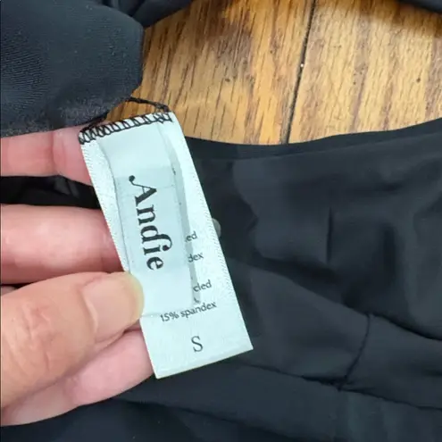 ANDIE Bikini Set Maui Top Hipster Bottom Black size S NWT/NWOT