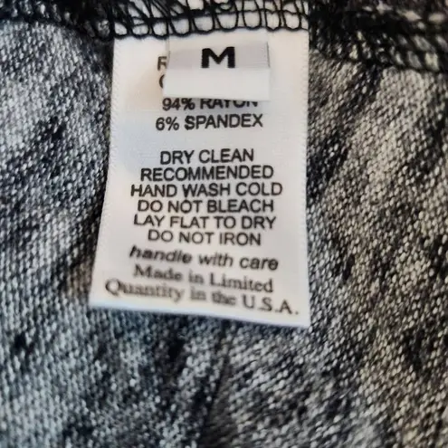 Michael Lauren Gray Long Sleeve Knit Dress NWT Size Medium Gray Shift Dress