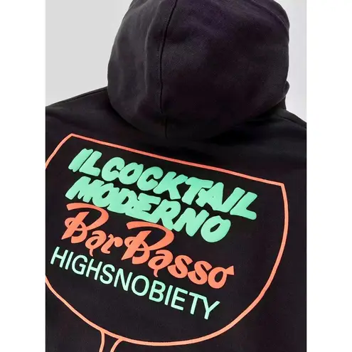 The Bar 🌺 SOLD OUT!!!  Basso x HighsnobietyCocktail Glass Hoodie Black