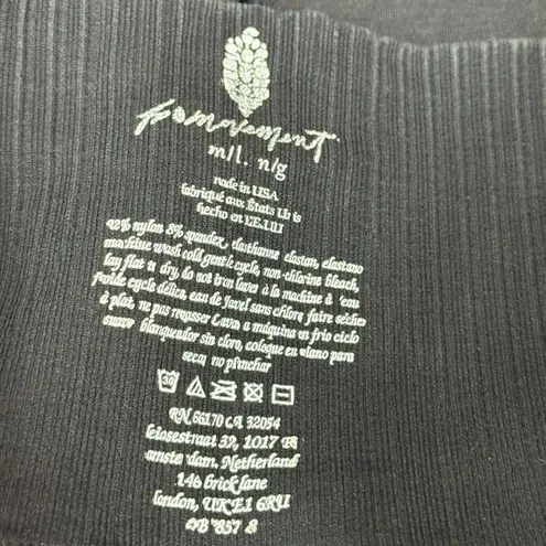 FP Movement Good Karma Leggings Bundle – Cherry Red & Black – M/L EUC Size M