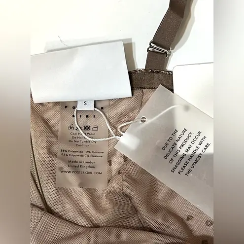 Poster Girl NWT The Jasmine Jumpsuit Marlboro Light Brown, size S