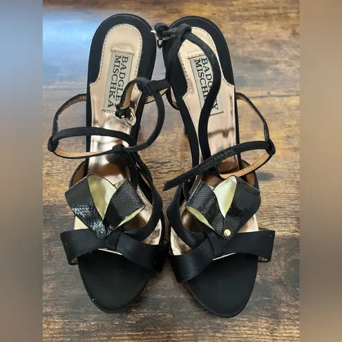 Badgley Mischka | Ralph -ladies stiletto heel dress shoes. Size: 6.5M.