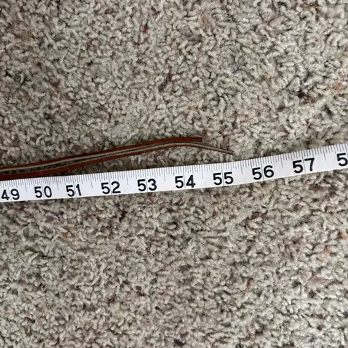 Vintage Faux Tortoise Shell Amber Lucite Brown Suede Leather Fringe Belt Hippie