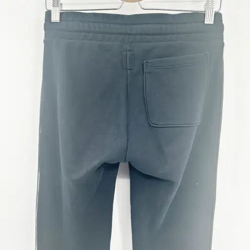 NSF Revolve Womens Kick Flare Split Hem Side Stripe Lounge Sweats Pants Size S Black