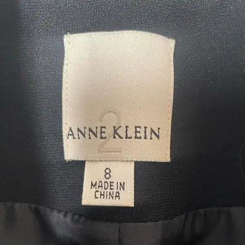 Anne Klein Ann Klein SZ 8 black pantsuit set - Image 5