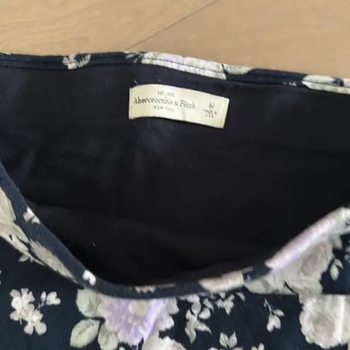 Abercrombie & Fitch Abercrombie cotton floral mini skirt size M high waisted