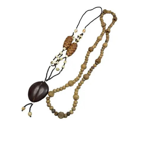 Green Sewn limited edition sustainable style vintage Sari bracelet NWT good karm Tan