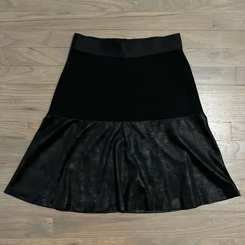 CAbi  “Owens”black flared skirt (548). XS