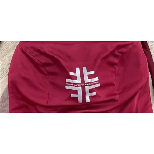 NWT FAVIANA Illusion Lowback Wine Color Mini Dress size 10 , Party Formal Red