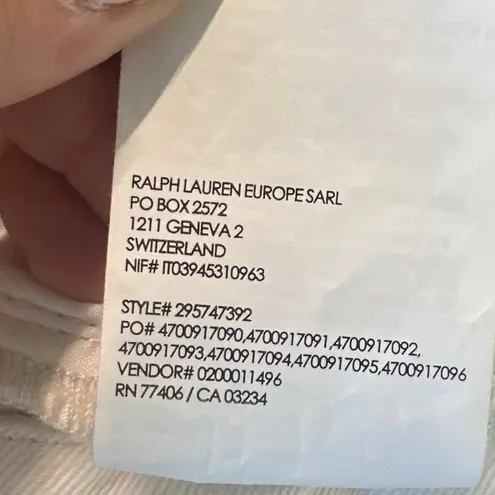 Club Monaco Women's High Rise Straight Leg Off-White Jeans, Size 4, EUC