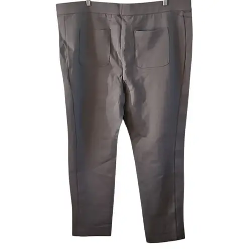 NWOT Isaac Mizrahi Live! Elements Women’s Gray PullOn Pants Size 2X Stretch Knit