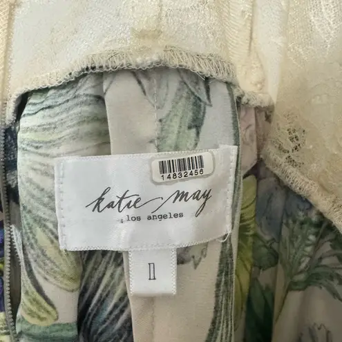 Katie May Man Whisperer Dress white Paisley Lace Bodice Mini