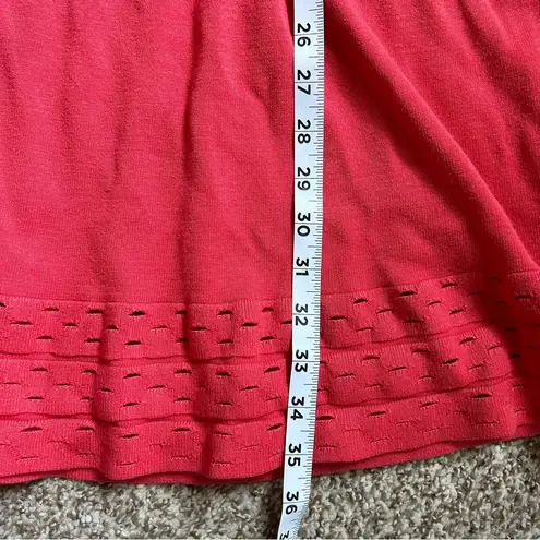 Chelsea28 Pink Coral Sleeveless Sweater Mini Dress Large Nordstrom