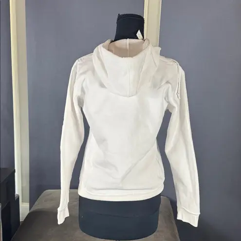 J. America Women’s White Embroidered ‘Rutgers’ Hoodie Size M NEW