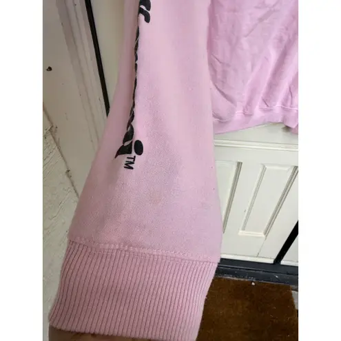 My Melody Kuromi Sweatshirt Graphic Print Pullover Kawaii Pink Size Small