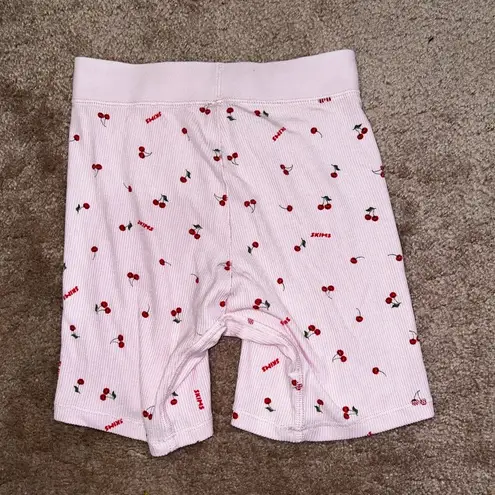 SKIMS Pink Limited Edition Ribbed Cherry Print Set Lana Del Ray Valentine