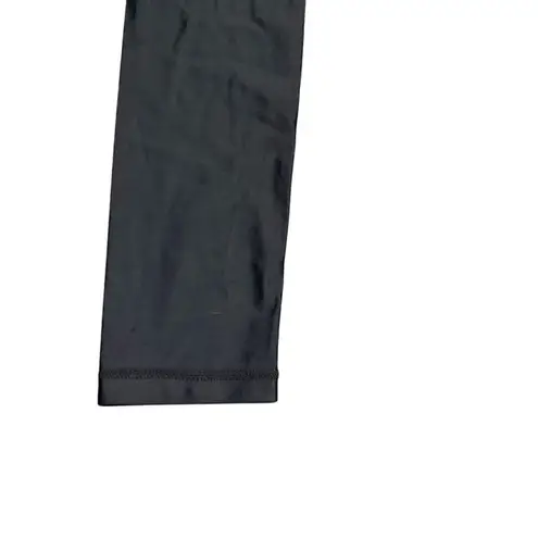 The Upside Black High Waist Performance Leggings Sweatpant Drawstring Waist SZ 6