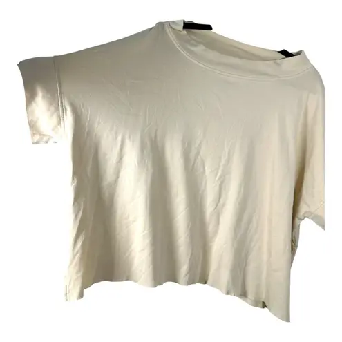 Planet by Lauren G Pima Cotton Tokyo T Yellow Flowy Blouse One Size Size undefined