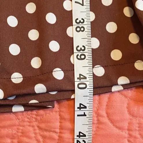 Venus  Jumpsuit Polkadot Faux Wrap top Size M - Image 10